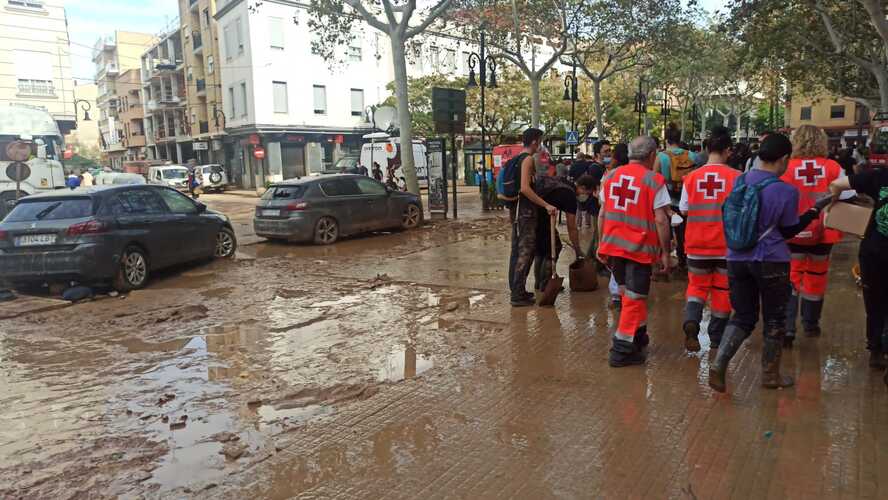 Un año tras la Dana, Cruz Roja ha atendido a más de 143.000 personas afectadas