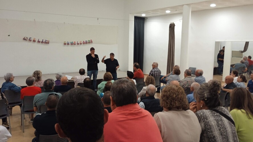 Asamblea informativa para abordar las posibles consecuencias de la planta de biometano de Puente del Obispo 3 Reunion para abordar las posibles consecuencias de la planta de biometano de Puente del Obispo