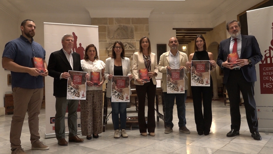 Todo preparado en Ubeda para la celebracion del XIV Certamen de Novela historica 1.97.1