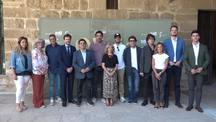 Úbeda acoge el rodaje de «Olivia», la primera serie que pone el aceite de oliva en el centro de su trama