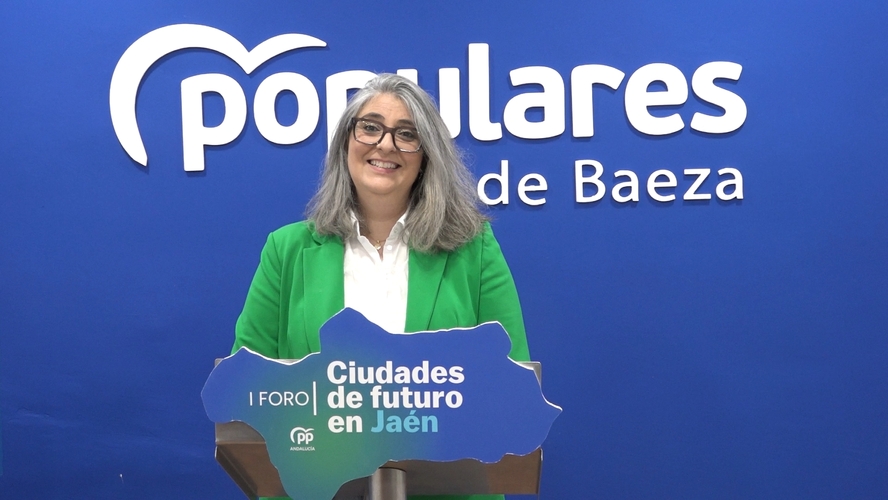 Ginesa López (PP) responde a las críticas del PSOE sobre las subvenciones en Baeza