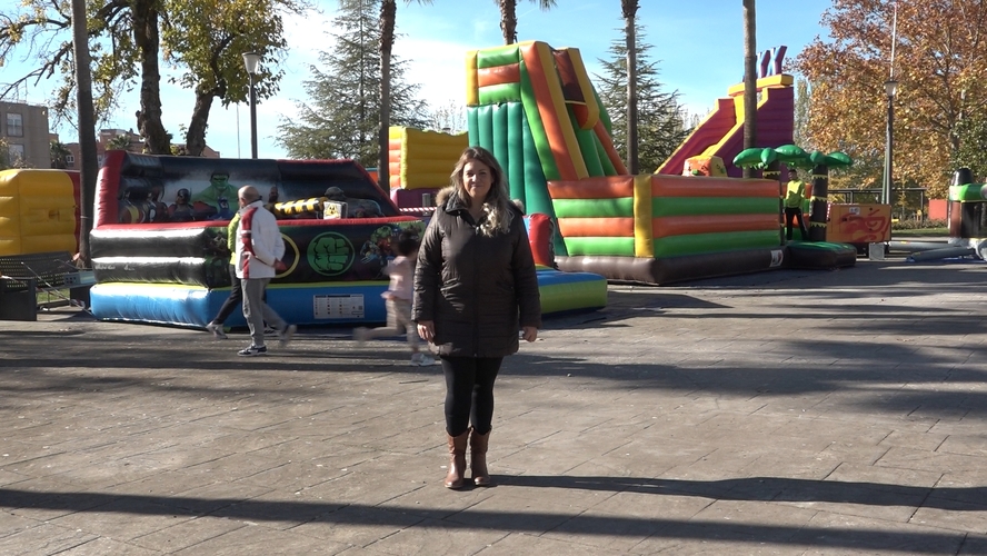 Úbeda celebra una jornada lúdica en el Parque Norte para conmemorar el Día Mundial de la Infancia