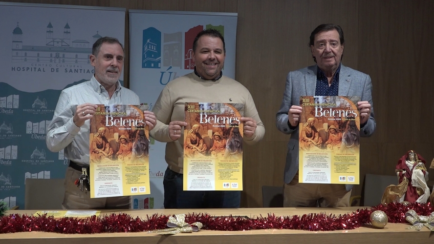 Úbeda presenta el XIII Certamen Municipal de Belenes para fomentar la tradición y la participación ciudadana