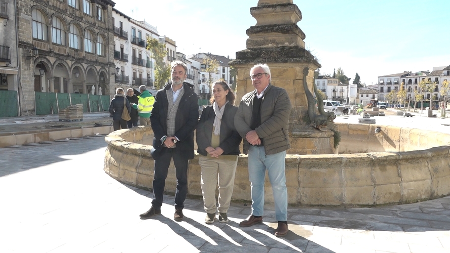 La concejalia de Patrimonio de Baeza apuesta por la restauracion integral de la Fuente de la Estrella