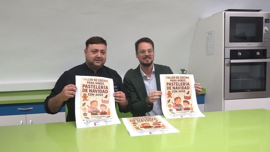 Úbeda endulza la Navidad con AOVE y un taller de repostería infantil en el Centro Olivar y Aceite
