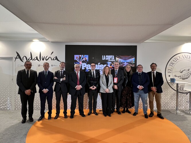 AOVEland ha presentado en FITUR 2026 “La Cripta”, un paraíso MICE para empresas: deep work, experiencias sensoriales y eventos a medida en Baeza