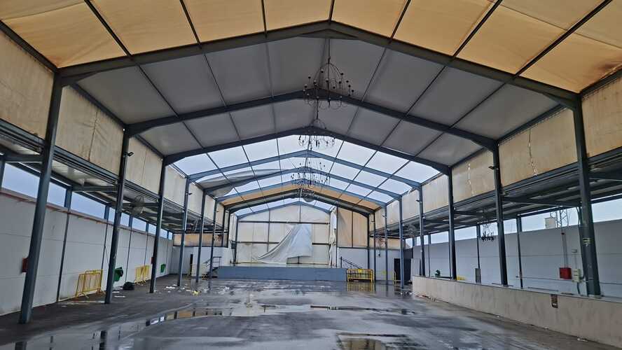 El fuerte temporal de viento obliga a suspender toda la actividad municipal en Begíjar