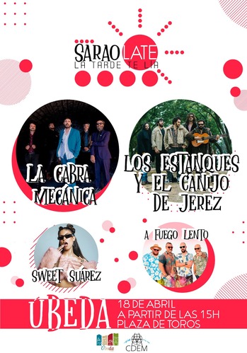 La Cabra Mecanica Los Estanques y El Canijo de Jerez encabezan el Sarao Late
