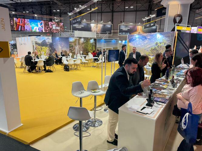 La oferta turistica jiennense presente en Fitur 2026