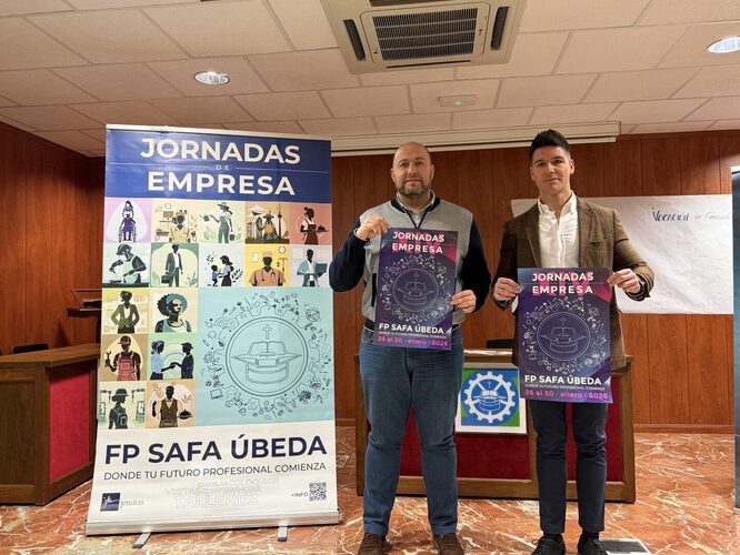 Presentadas las XV Jornadas de la Empresa del centro SAFA-Úbeda