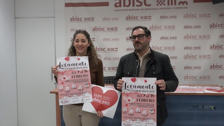 ABISC presenta en Baeza su campaña del «Día de los enamorados»