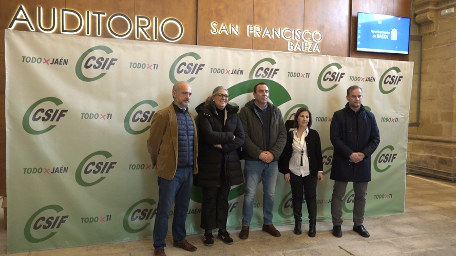 CSIF celebra en Baeza las Jornadas nacionales de empleados públicos