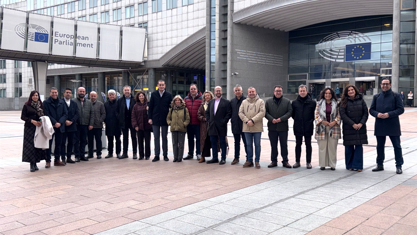 Alcaldesas y alcaldes socialistas reclaman en Bruselas «una PAC justa con presupuestos suficientes»