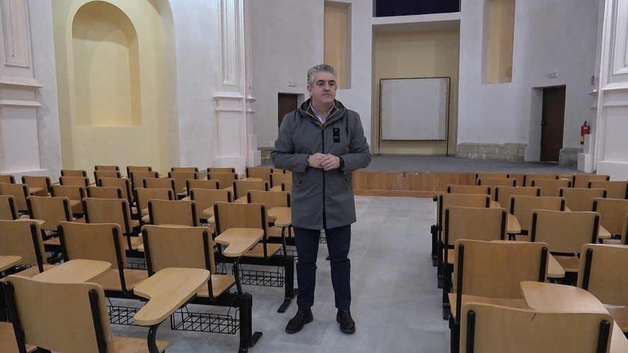 Baeza refuerza su apuesta como ciudad de congresos con la adaptación acústica del Auditorio de Los Descalzos 3 El Ayuntamiento de Baeza impulsa su patrimonio y refuerza su apuesta como ciudad de congresos a traves de MUNITUR 2026 2.152.1