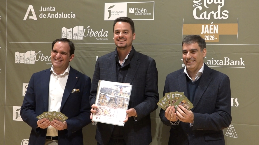 Úbeda y Baeza se incorporan a la colección «Holycards Jaén y su provincia 2026» para impulsar el turismo cofrade