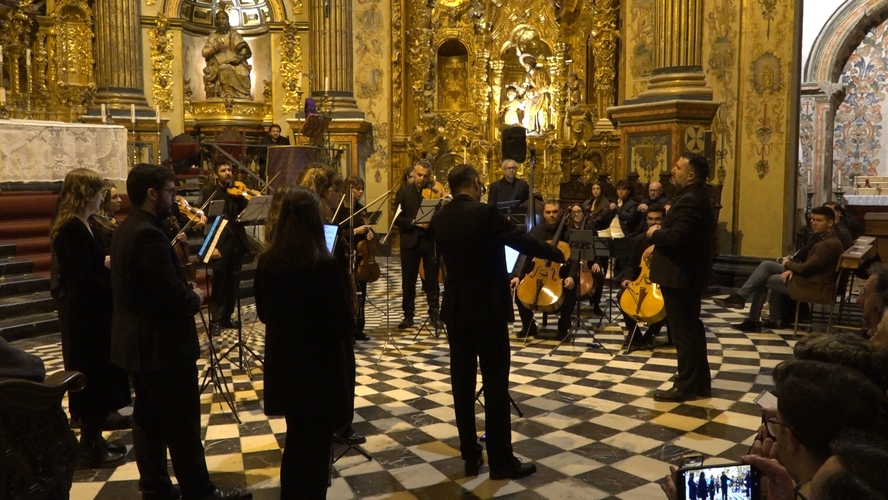 La Sacra Capilla del Salvador acoge el concierto de clausura del Festival de Música Religiosa Cofrade «Ars Sacrum»