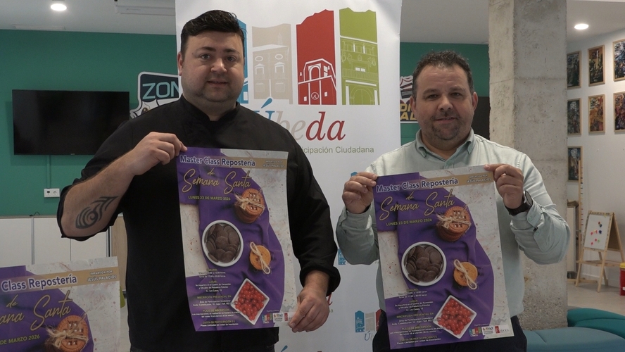 El Ayuntamiento de Úbeda presenta una master class de repostería tradicional para abrir la programación de Semana Santa