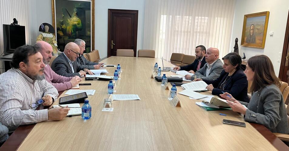 El subdelegado preside el Comité Asesor Técnico para el arreglo de los caminos agrarios en la provincia de Jaén tras los temporales