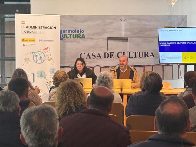 Fernández valora la “gran aceptación” de la oficina itinerante de la Subdelegación para la tramitación de las ayudas por los temporales con más de un centenar de atenciones 