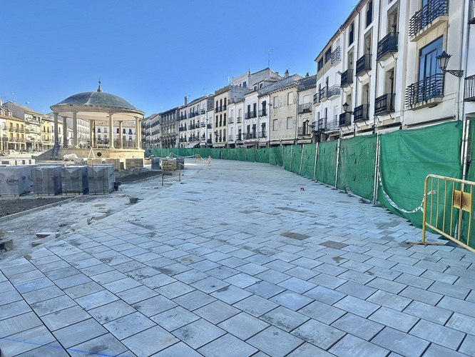 Finaliza la primera fase de las obras en los Portales Tundidores 6