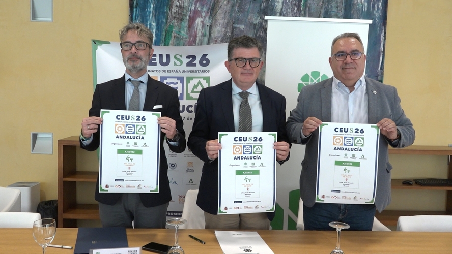 La UNIA presenta el Campeonato de Ajedrez de los Campeonatos de España Universitarios 2026 que se celebrará en la Sede de Baeza