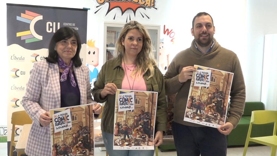 Presentado el cartel anunciador de la XIV edición del Festival del Cómic Europeo que se celebrará del 7 al 10 de mayo