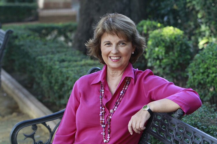 Rocio Medina Premio Concha Caballero de la Universidad Internacional de Andalucia
