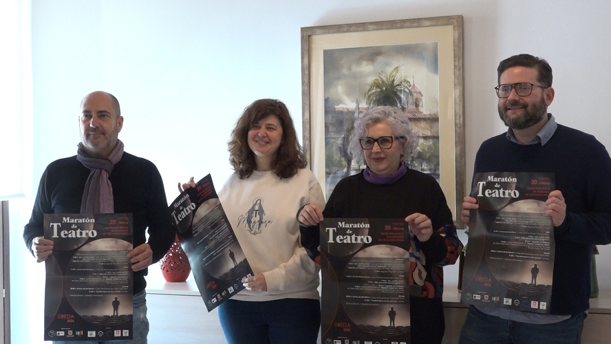 Úbeda celebra «el teatro en mayúsculas» con un gran maratón el 20 de marzo