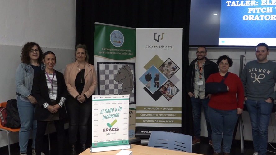 Ubeda impulsa la insercion laboral con un taller de oratoria y elevator pitch en el marco de la Estrategia Eracis 1.429.1