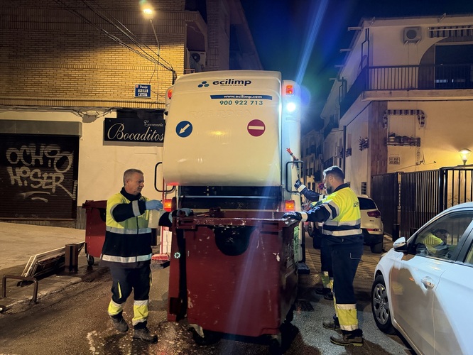 limpieza contenedores