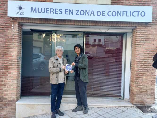 La ONG «Mujeres en Zona de Conflicto», nuevo Punto Violeta contra la violencia machista