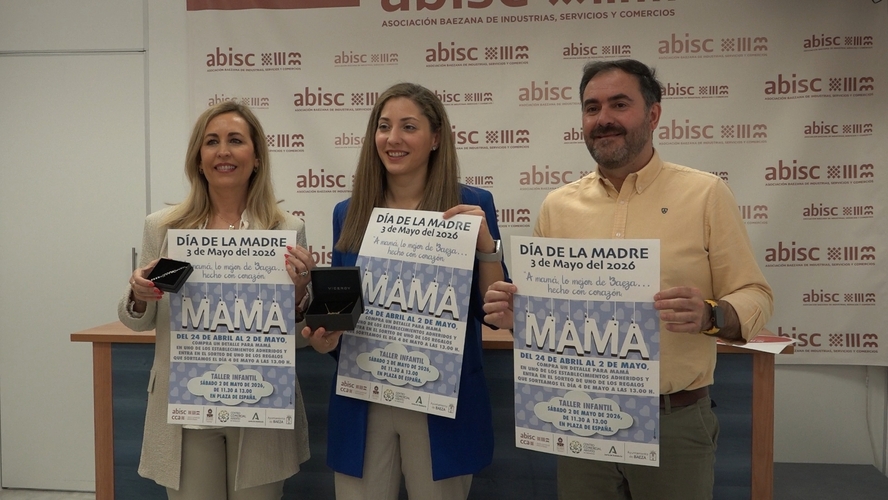 ABISC fomenta el comercio local con la campaña «¡A mamá lo mejor de Baeza, hecho con el corazón!»