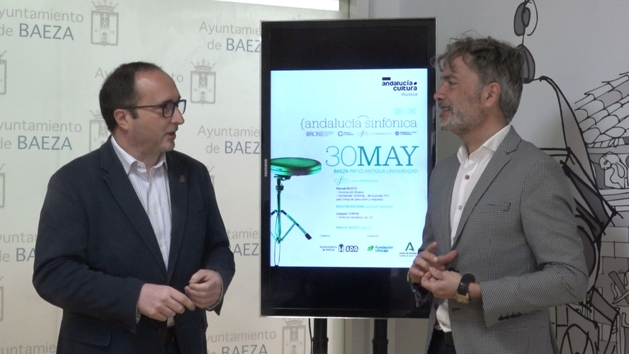 Baeza acogerá el concierto «Andalucía Sinfónica» de la Orquesta Filarmónica de Málaga el 30 de mayo