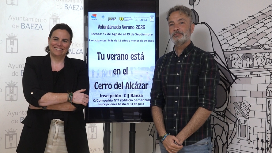 Baeza impulsa un nuevo campus de voluntariado juvenil y amplia las excavaciones en el Cerro del Alcazar