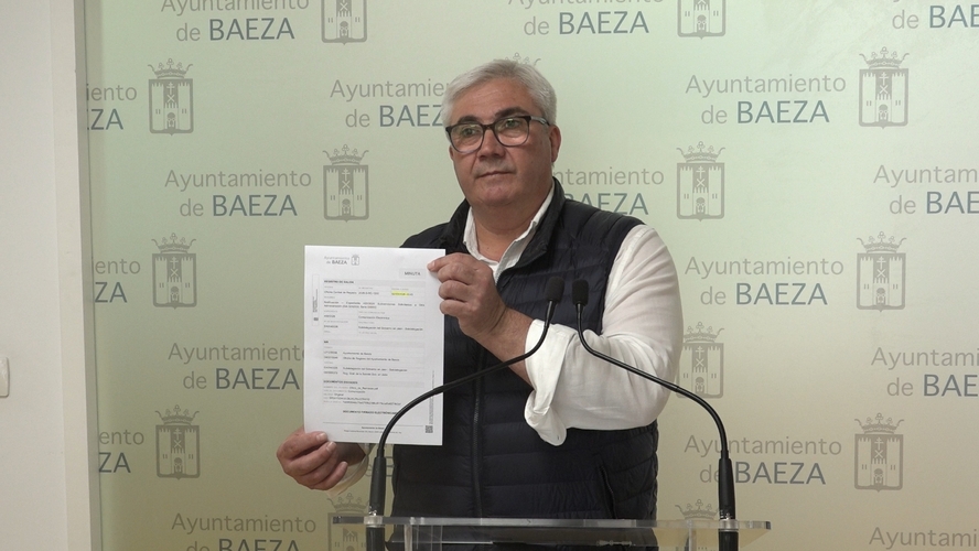 Bartolomé Cruz defiende que el Ayuntamiento de Baeza solicitó en plazo las ayudas por el temporal 3 Bartolome Cruz defiende que el Ayuntamiento de Baeza solicito en plazo las ayudas por el temporal