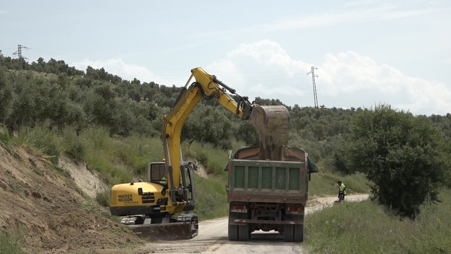 Diputación y Ayuntamiento de Úbeda coordinan la reparación de la JV-3131 3 Diputacion y Ayuntamiento de Ubeda coordinan la reparacion de la JV 3131