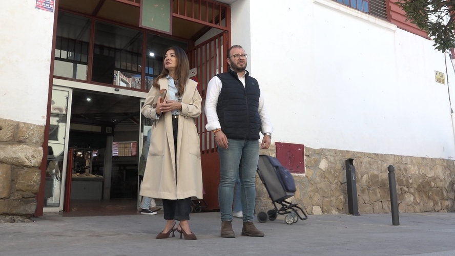 El grupo municipal VOX critica la paralisis del proyecto del Mercado de Abastos de Ubeda y la gestion del comercio local 1.7.3
