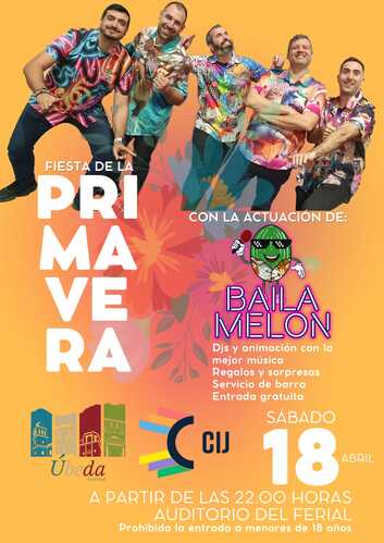 Úbeda impulsa el ocio juvenil con un taller de gastronomía japonesa y una fiesta de bienvenida a la primavera 3 FIESTA DE LA PRIMAVERA