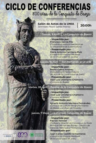La UNIA celebra la segunda de las cuatro conferencias del ciclo conmemorativo de los 800 años de la Conquista de Baeza