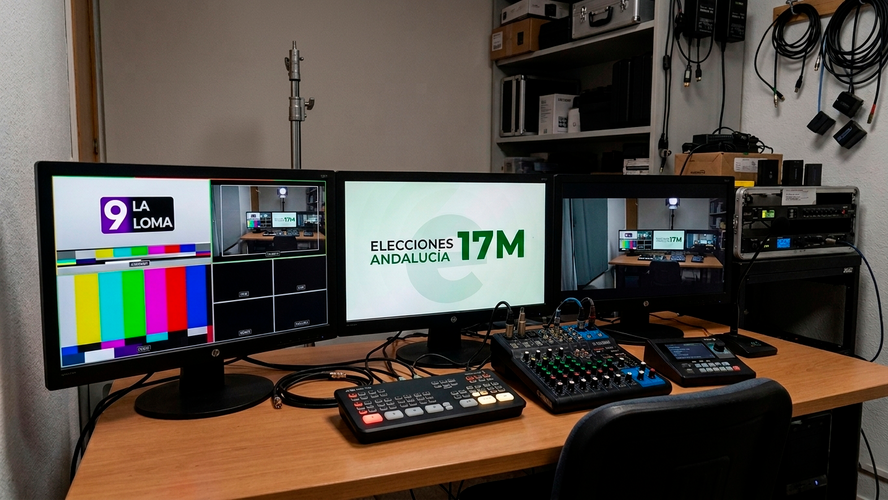 9 La Loma TV se vuelca con las Elecciones al Parlamento de Andalucía con un programa especial este domingo