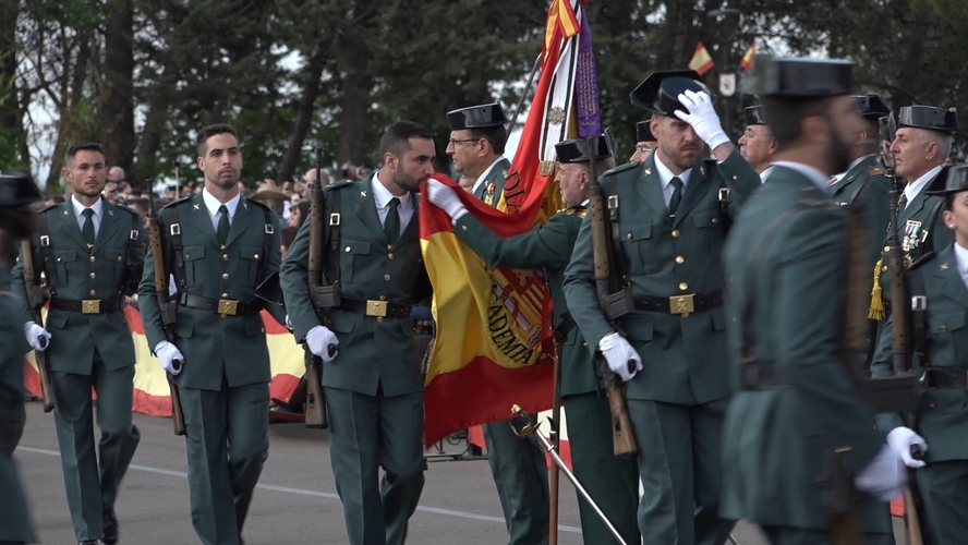 Baeza acoge la jura de bandera de la 131ª promoción de la Guardia Civil 3 Baeza acoge la jura de bandera de la 131a promocion de la Guardia Civil 1.36.1