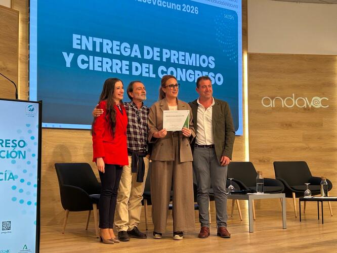 El Área Sanitaria Nordeste de Jaén, reconocida en los Premios #AndalucíaseVacuna 2026 2 El Area Sanitaria Nordeste de Jaen reconocida en los Premios AndaluciaseVacuna 2026