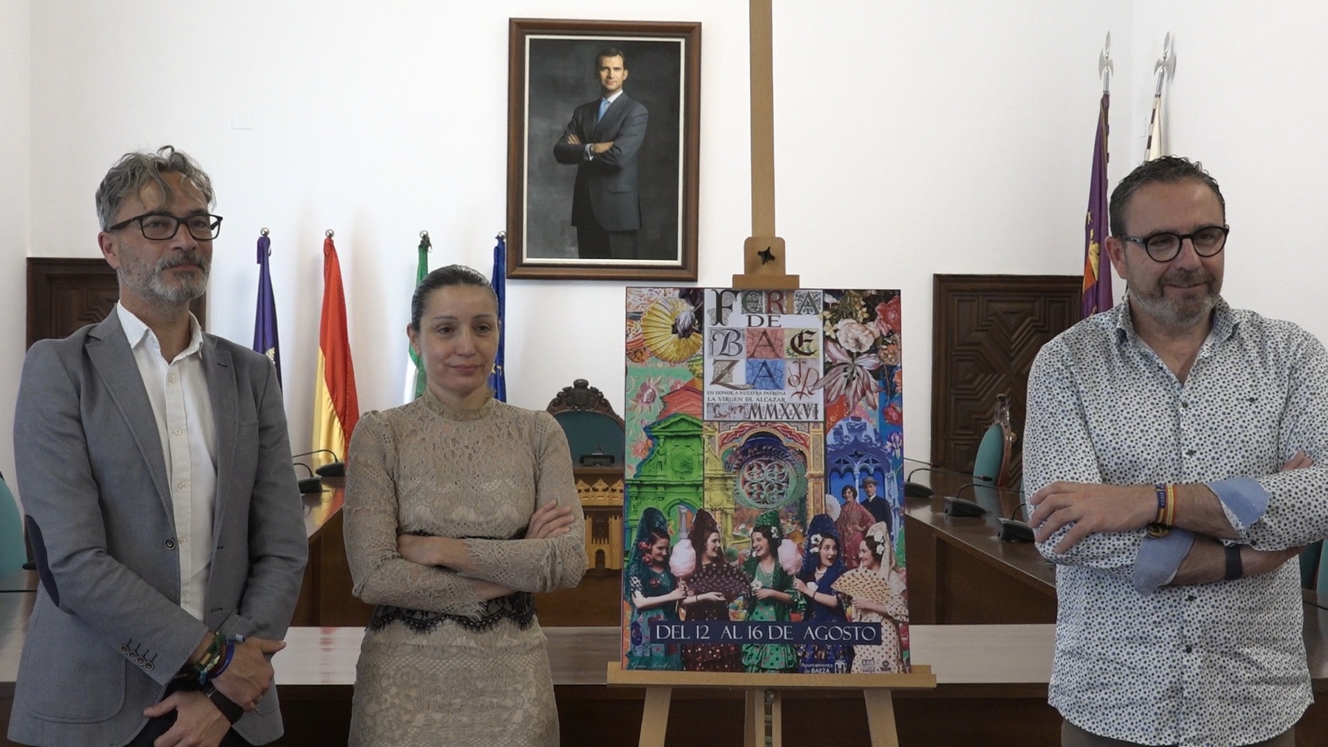 El Ayuntamiento de Baeza desvela la imagen de su Feria 2026 en honor a la Virgen del Alcázar