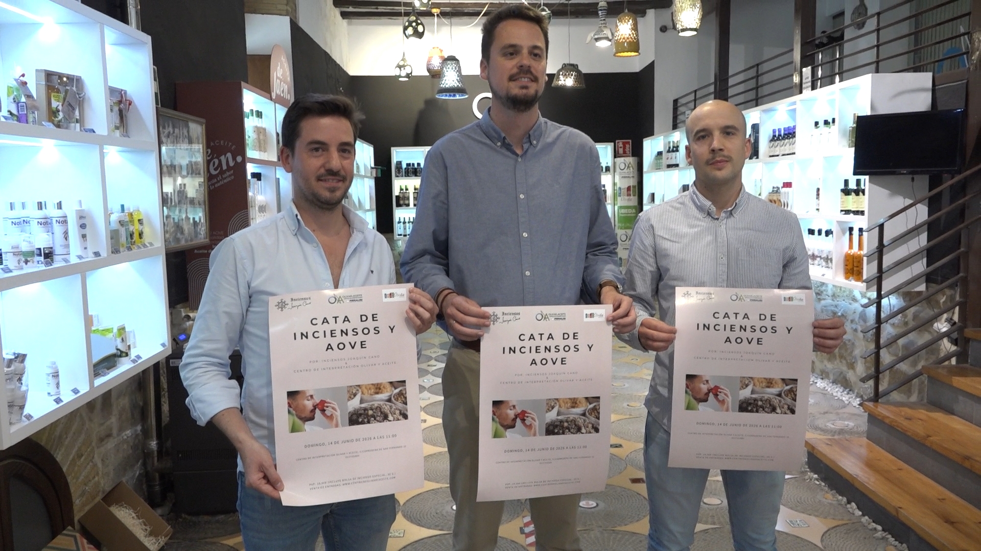 El Centro de Interpretación Olivar y Aceite impulsa la I edición de la cata de inciensos y AOVEs
