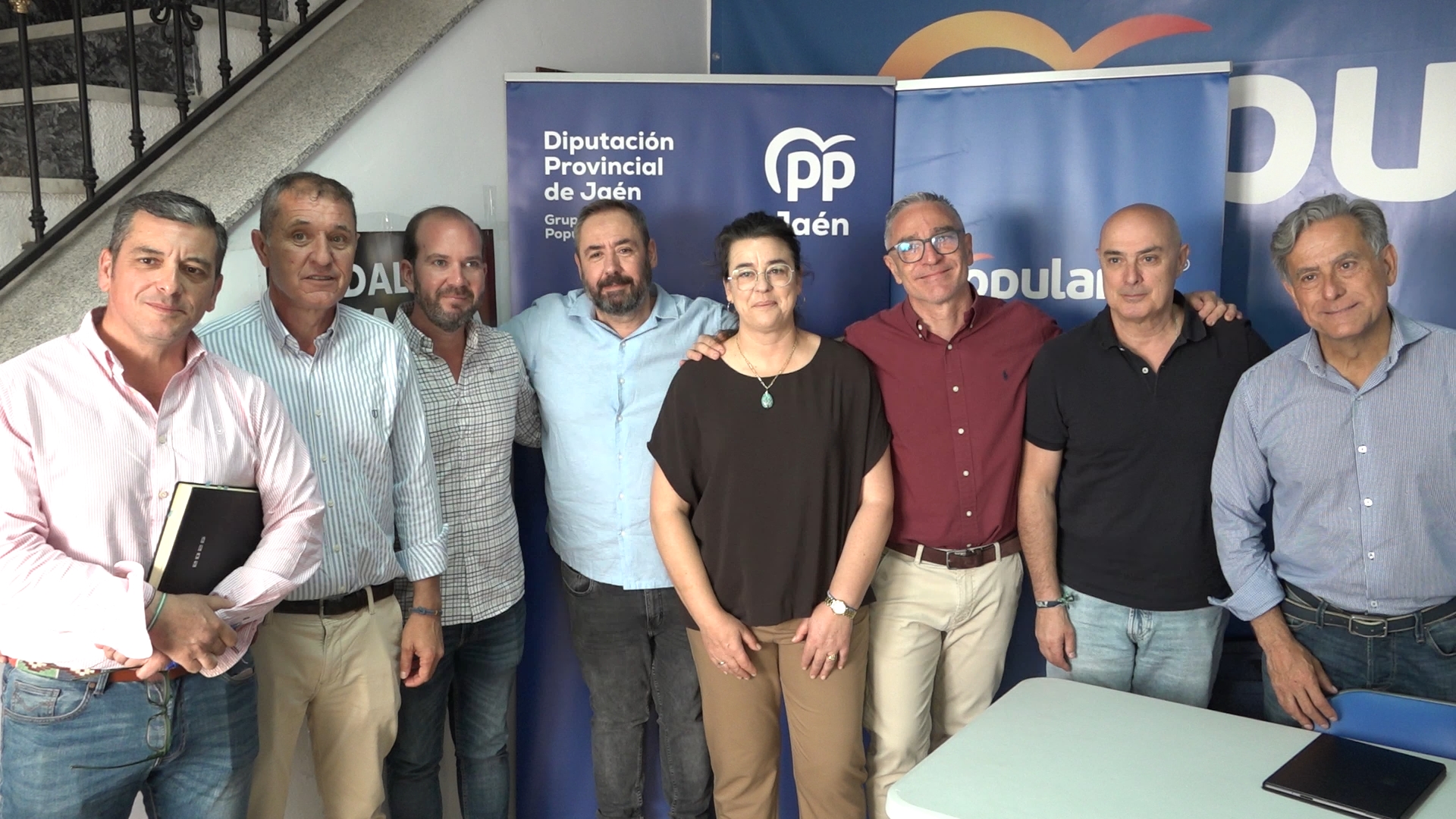 El Partido Popular provincial analiza en Begíjar las mociones del próximo pleno y critica la gestión de la Diputación y del Gobierno central