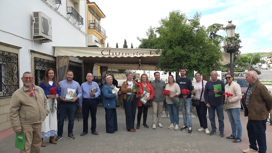 La candidatura socialista recorre Jaén y sitúa sanidad, educación y dependencia en el centro del debate