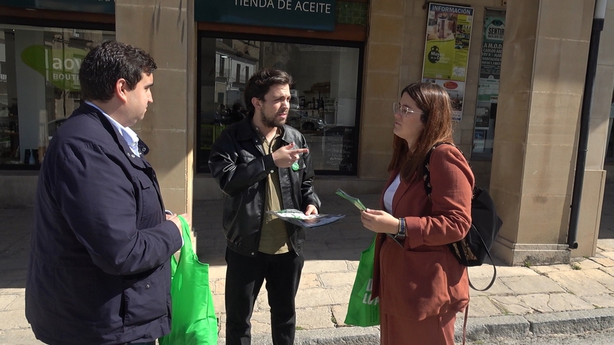 Las Juventudes Socialistas presentan en Baeza sus propuestas de vivienda y salud mental frente al «desmantelamiento» de lo público
