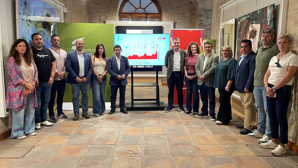 Reyes califica a La Vuelta como uno de los mejores escaparates para promocionar un territorio como la provincia de Jaén