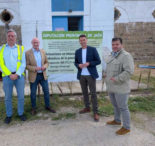 Torreperogil mejorará el control de sus recursos hídricos tras la impermeabilización de su depósito de agua