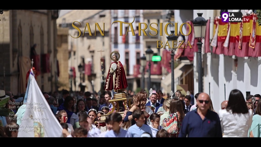 Baeza ciudad del Corpus Christi · San Tarsicio 3 vlcsnap 2026 05 28 10h36m52s916